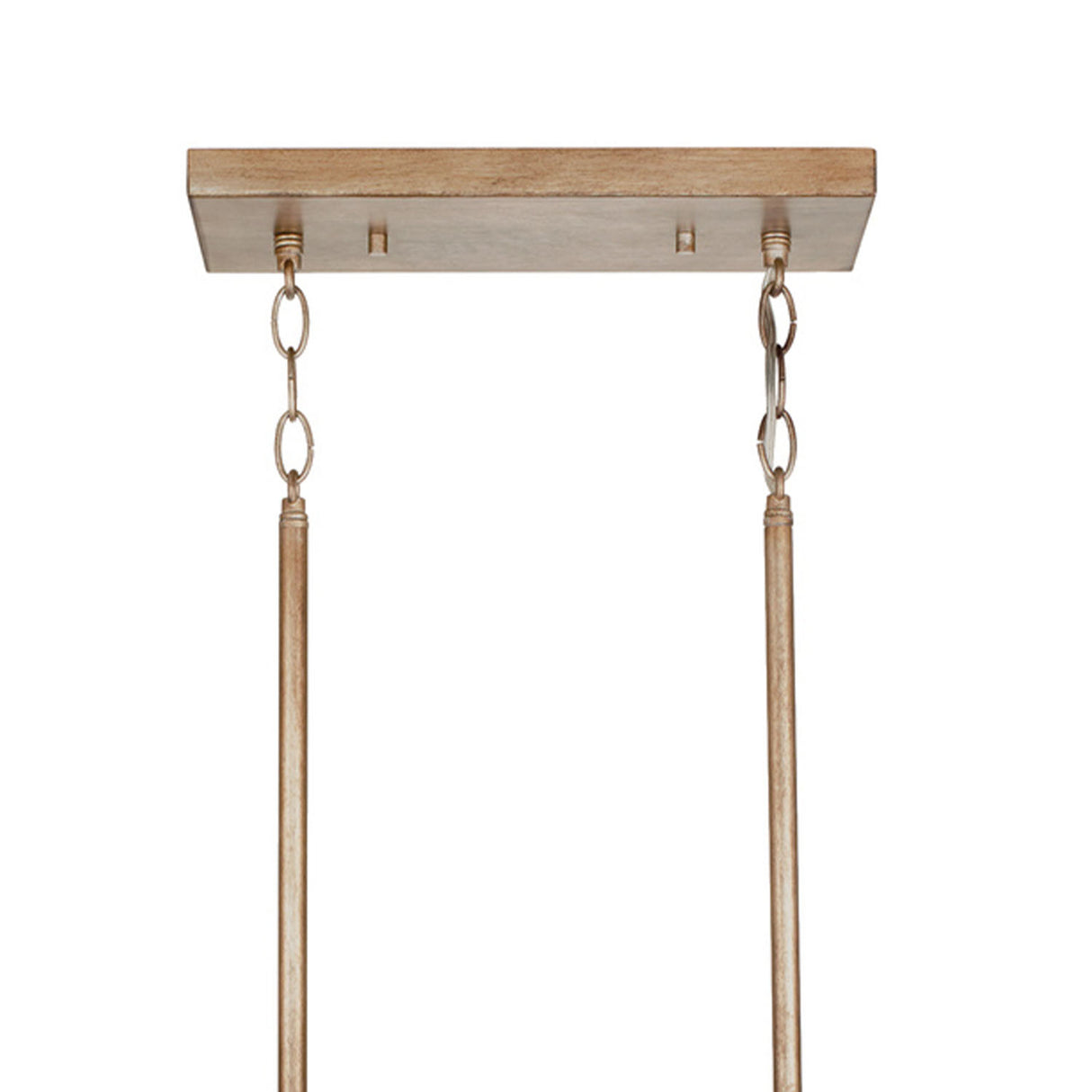 Reed Linear Pendant 44", Textured Brushed Brass