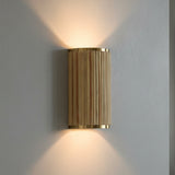 Leery Wall Sconce 12" for Modern home with Gray Walls