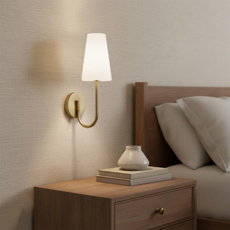 Viola Wall Sconce 17", Aged Brass