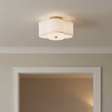 Orla Semi-Flush 12" for Transitional home with White Walls