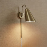 Crosby Wall Sconce 23", Matte Brass