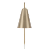 Crosby Wall Sconce 23", Matte Brass