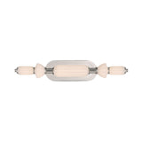 Giselle LED Vanity 22", Polished Nickel with Opal Glass