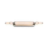 Giselle LED Vanity 31", Polished Nickel with Opal Glass