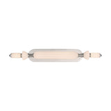 Giselle LED Vanity 31", Polished Nickel with Opal Glass