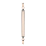 Giselle LED Vanity 39", Polished Nickel with Opal Glass