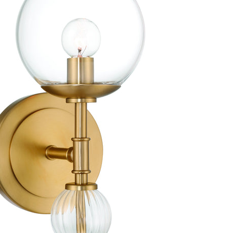 Lumi Wall Sconce 15", Brass