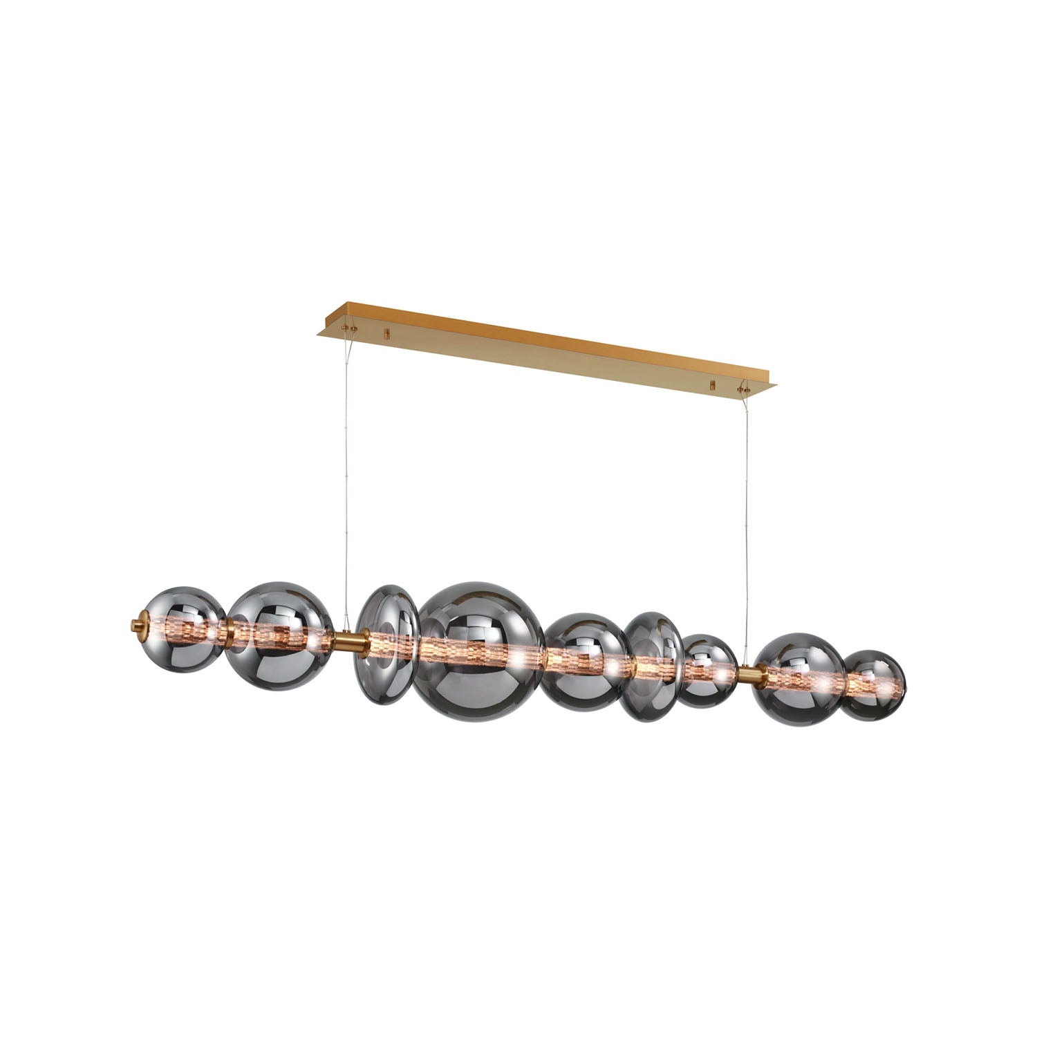 Elara LED 9 Light Linear Chandelier 74