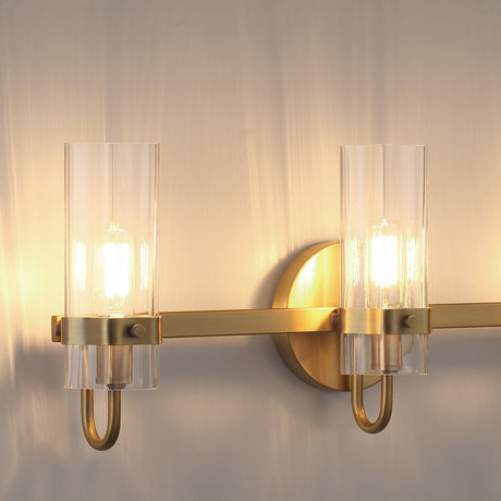 Corbin 3 Light Vanity 22", Brass