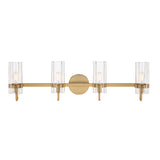 Corbin 4 Light Vanity 31", Brass