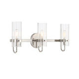 Corbin 3 Light Vanity 22", Chrome