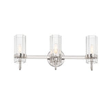 Corbin 3 Light Vanity 22", Chrome