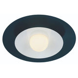 Yates LED Flush Mount 18", Matte Navy