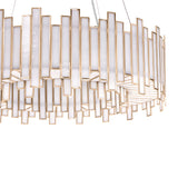 Colette 8 Light Chandelier 28", Antique Brass