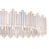 Colette 12 Light Chandelier 37", Antique Brass