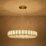 Camille 12 Light Chandelier 37", Antique Brass