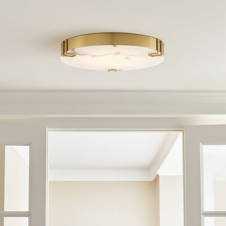 Inez LED Flush Mount 22 for Modern home with White Ceiling