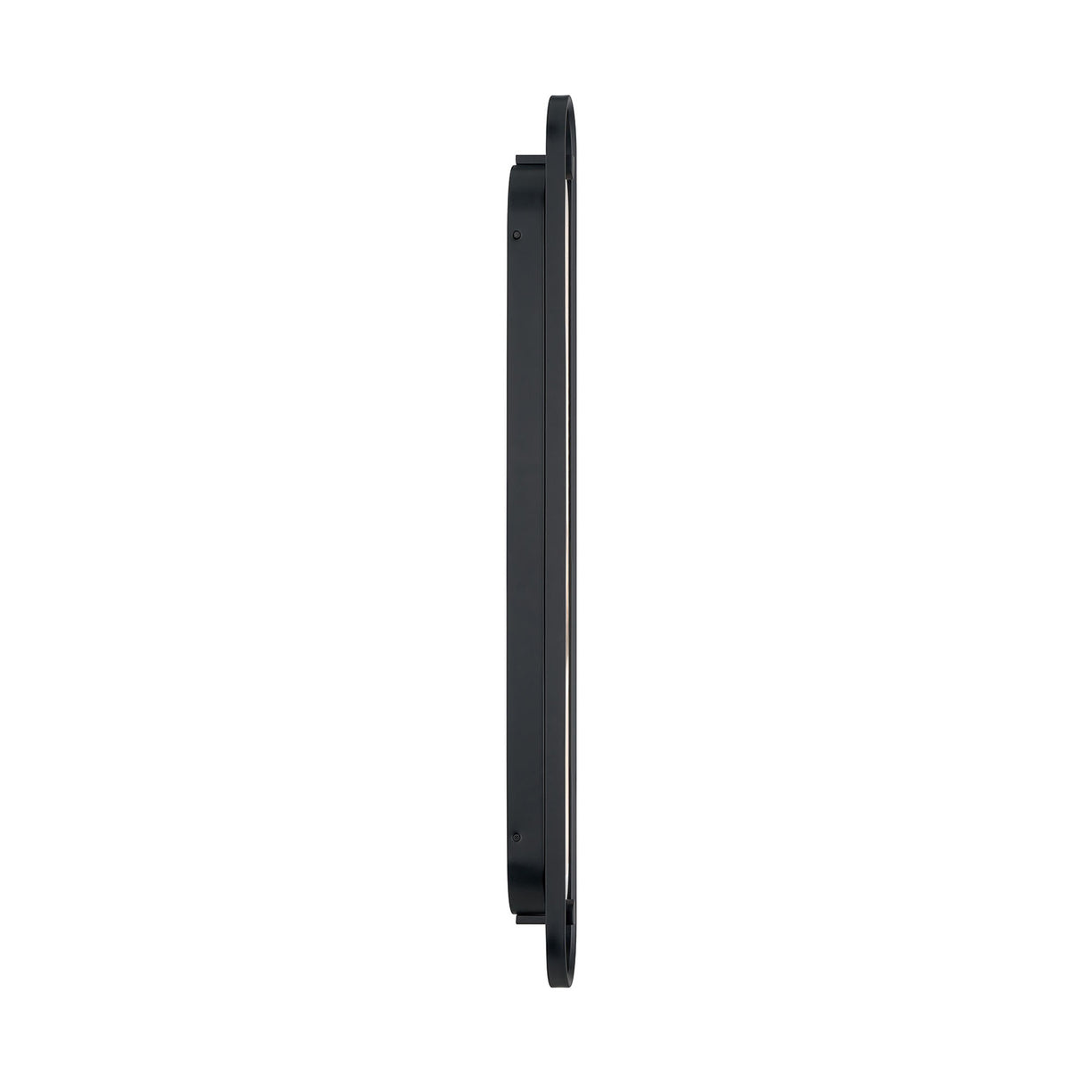 Inez LED Wall Sconce 36", Matte Black and Alabaster