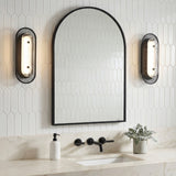 Vance LED Wall Sconce 16" for Modern home with White Tile