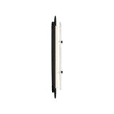 Vance LED Wall Sconce 22", Matte Black and Textured Glass