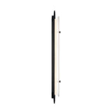 Vance LED Wall Sconce 30", Matte Black and Textured Glass
