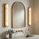 Vance LED Wall Sconce 38" for Modern home with Warm White Siding