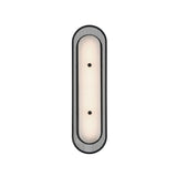 Vance LED Wall Sconce 22", Matte Black and Alabaster