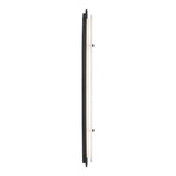 Vance LED Wall Sconce 38", Matte Black and Alabaster