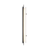Vance LED Outdoor Wall Light 30", Black and Alabaster
