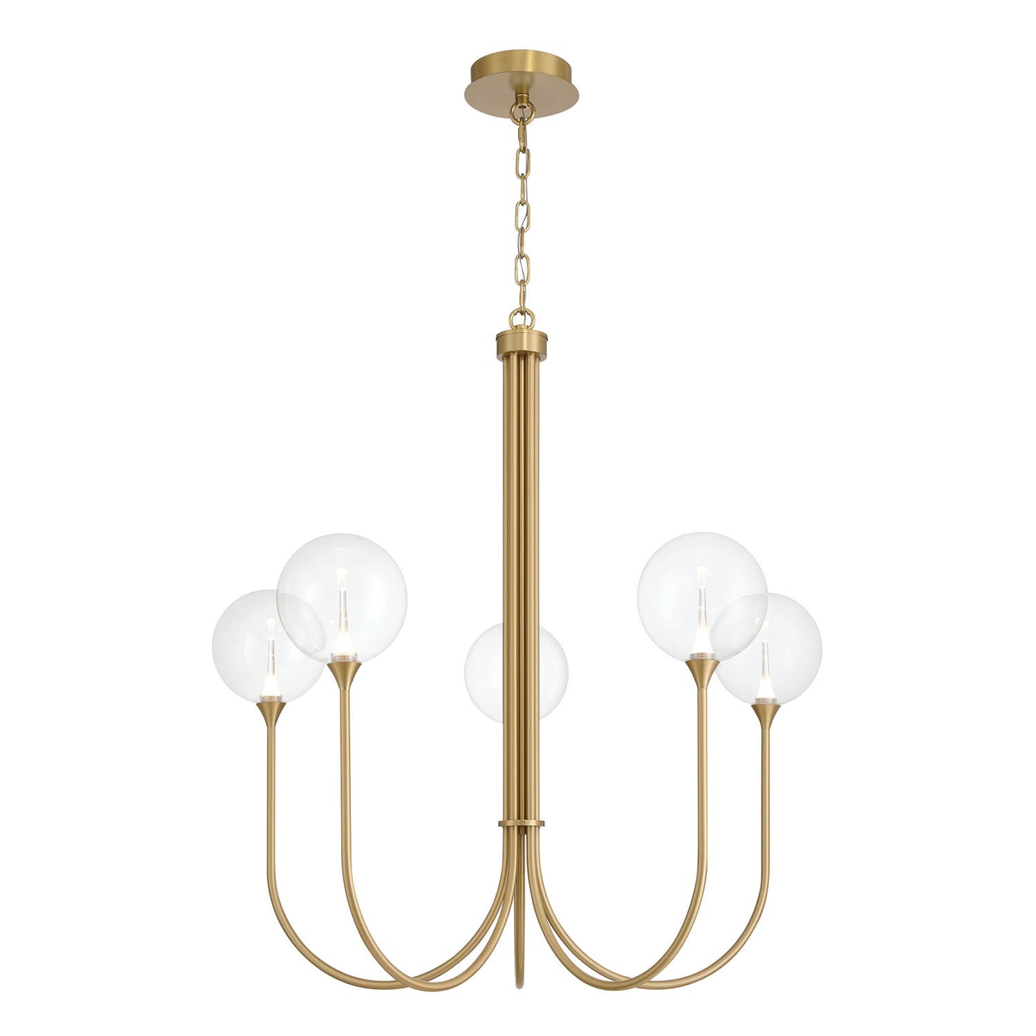 Eaton LED 5 Light Chandelier 34