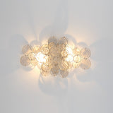Denali Wall Sconce 18", Champagne Silver with Clear Glass