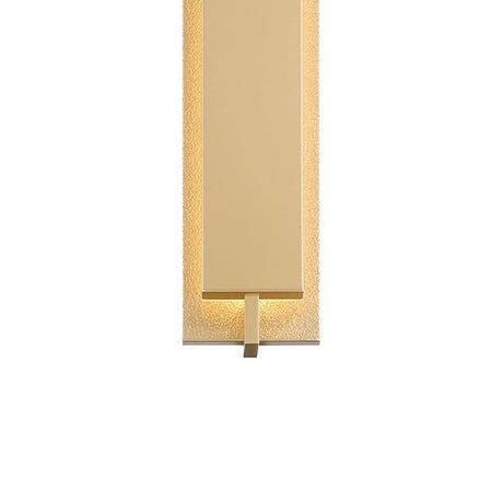 Rye LED Outdoor Wall Light 21", Textured Gold