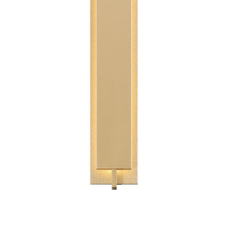 Rye LED Outdoor Wall Light 46",  Textured Gold
