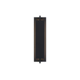Rye LED Outdoor Wall Light 21", Textured Black