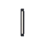 Rye LED Outdoor Wall Light 21", Textured Black