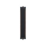 Rye LED Outdoor Wall Light 32", Textured Black