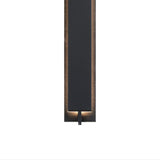Rye LED Outdoor Wall Light 32", Textured Black