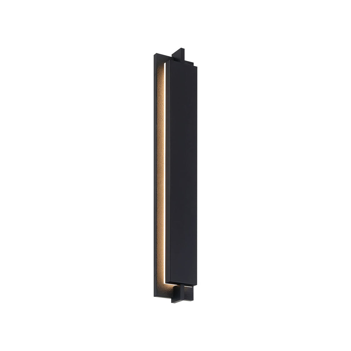 Rye LED Outdoor Wall Light 32", Textured Black