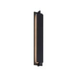 Rye LED Outdoor Wall Light 32", Textured Black