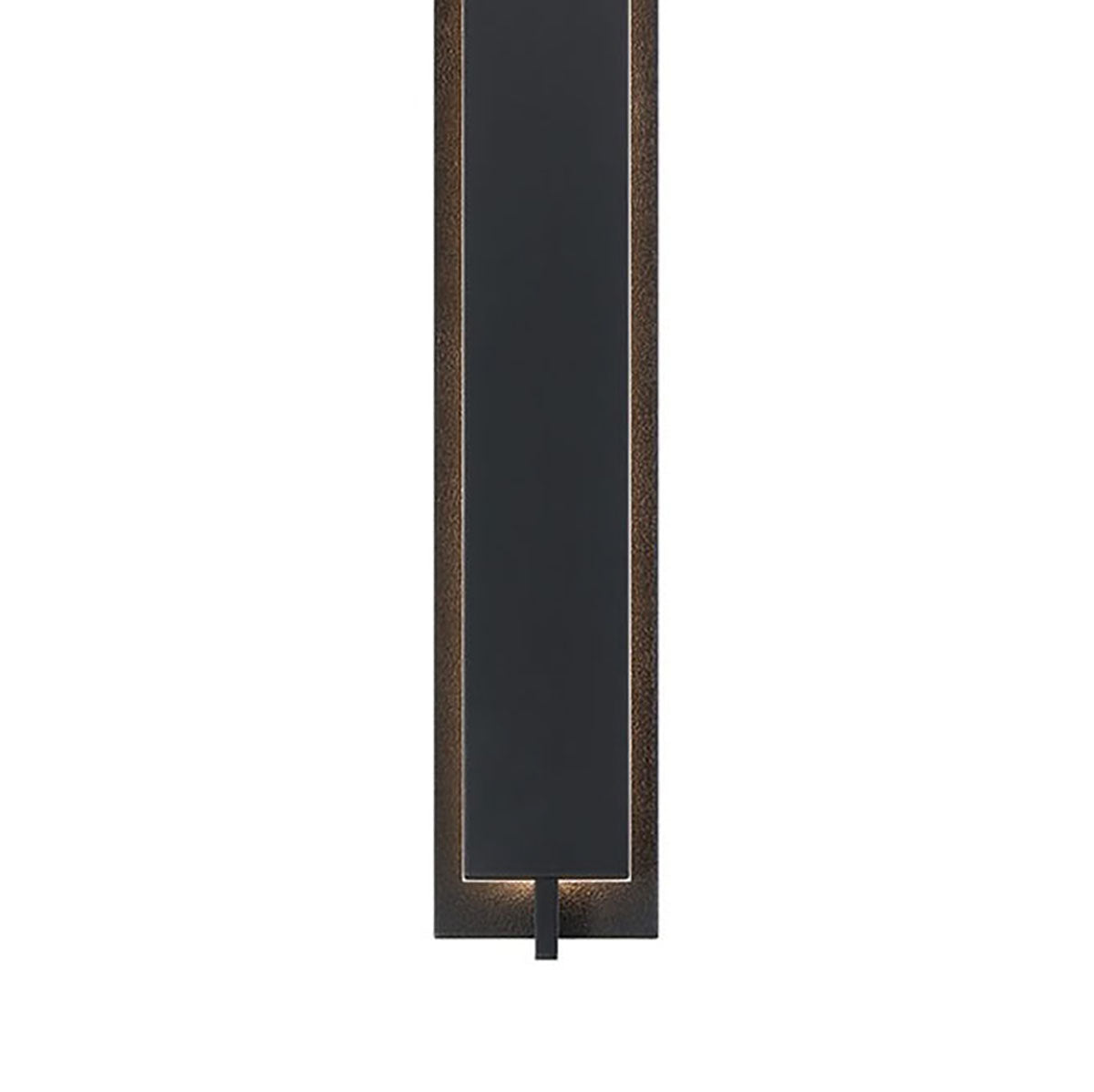 Rye LED Outdoor Wall Light 60", Textured Black