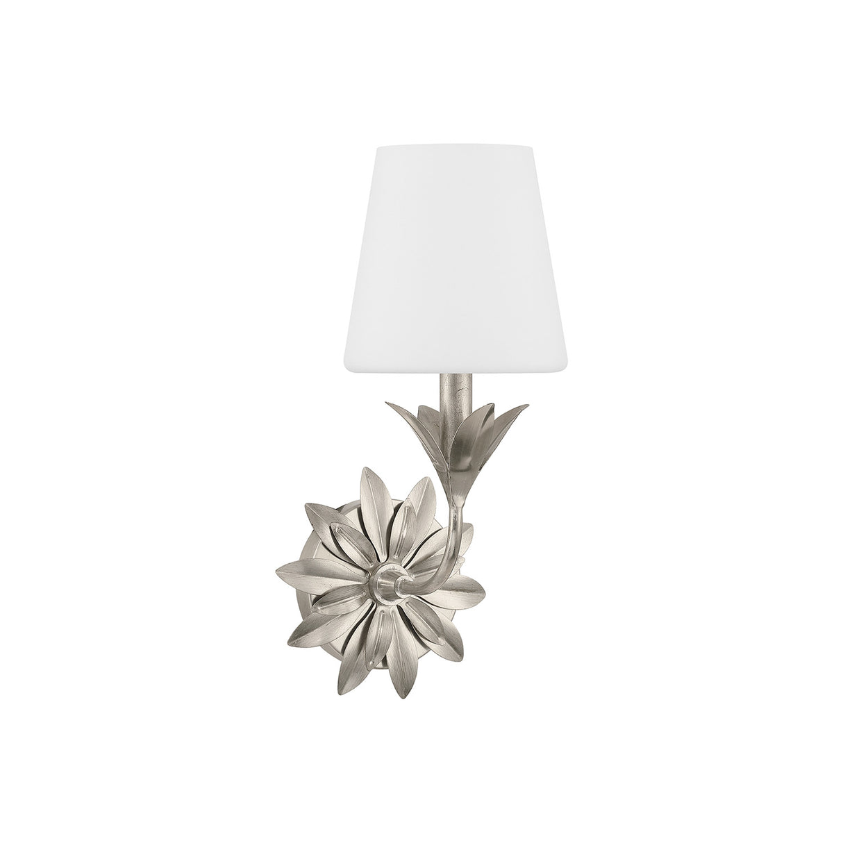 Ayla Wall Sconce 15", Antique Silver