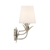 Ayla 3 Light Vanity, Antique Silver