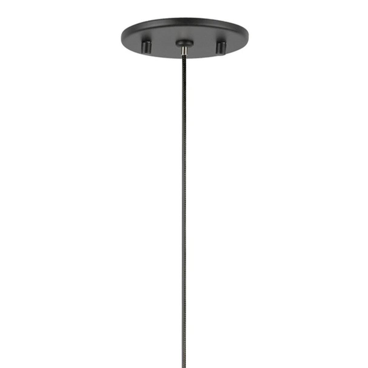 Soren LED Pendant 5", Matte Black and Opal Glass