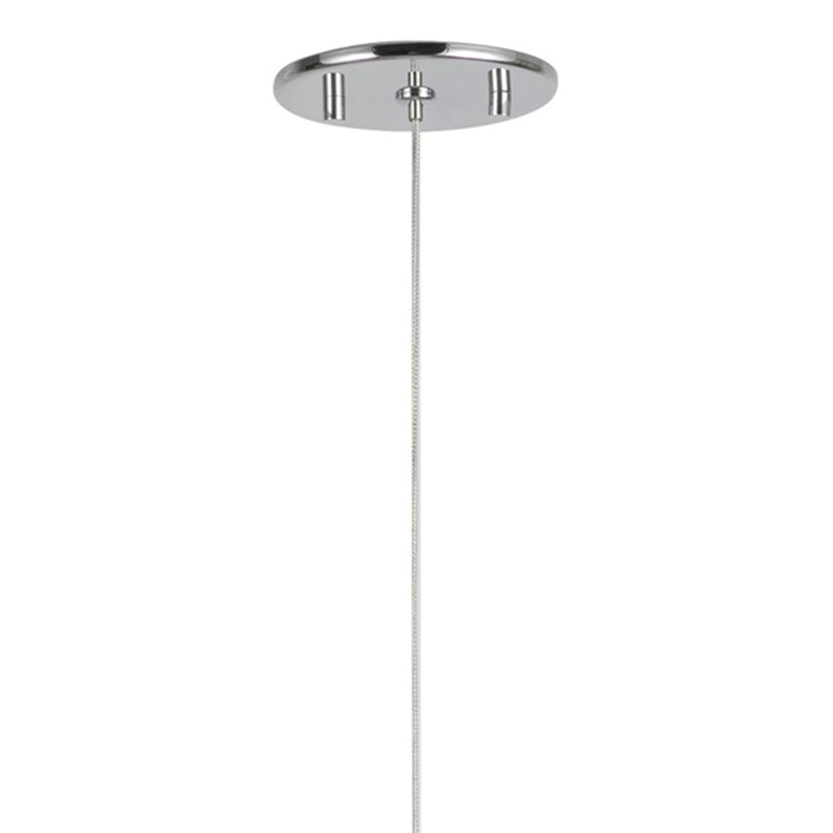Soren LED Pendant 5", Chrome and Opal Glass