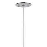 Soren LED Pendant 5", Chrome and Opal Glass