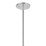 Soren 7 Light LED Chandelier 16", Chrome and Opal Glass