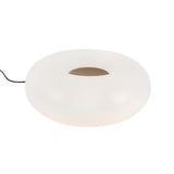 Otto LED Table Lamp 13", Aged Brass and Opal Glass