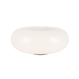 Otto LED Table Lamp 13", Matte Black and Opal Glass