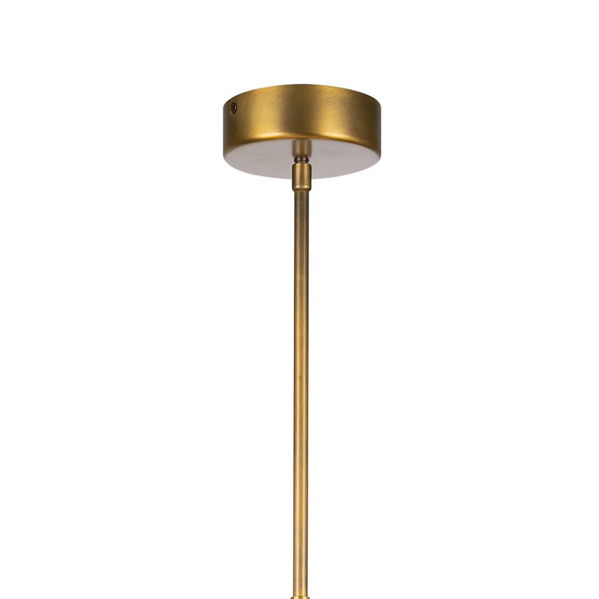 Wilton LED Pendant 16", Aged Brass