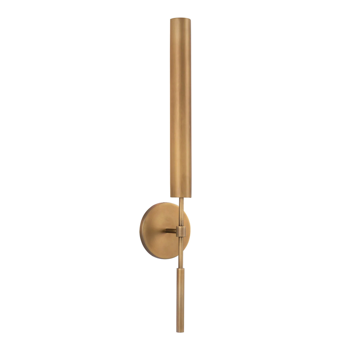 Linden LED Wall Sconce 26", Aged Brass